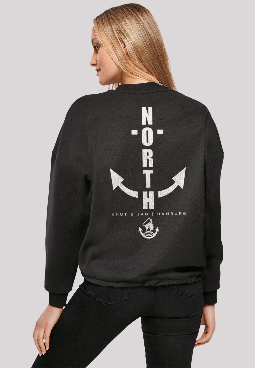 

Толстовка NORTH ANCHOR KNUT JAN HAMBURG F4NT4STIC, черный