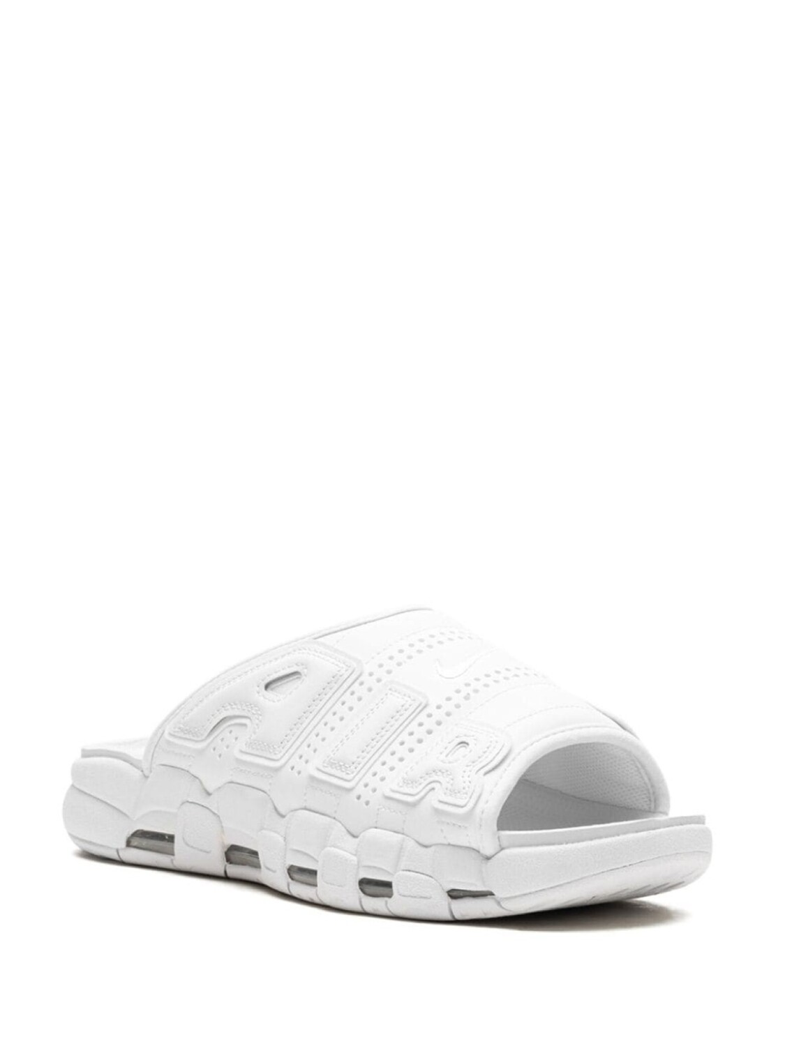 Nike air More Uptempo слайды, белый — фото 2
