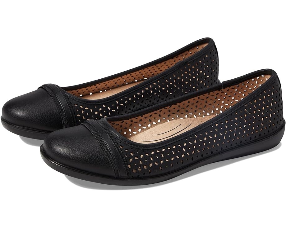 

Туфли на плоской подошве LifeStride Nile Slip-On Flats, черный