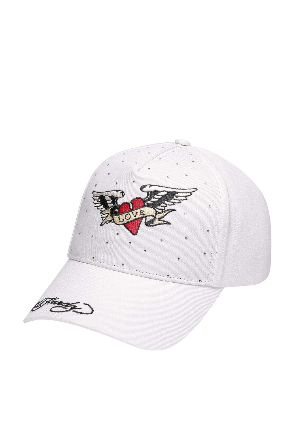 

Бейсболка UNISEX LOVE FRONT Ed Hardy, белый