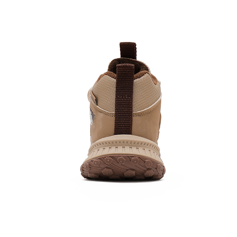 Устойчивые к скольжению, износостойкие, термостойкие детские высокие кроссовки Kids' Lifestyle BOBDOG, хаки/коричневый — фото 4