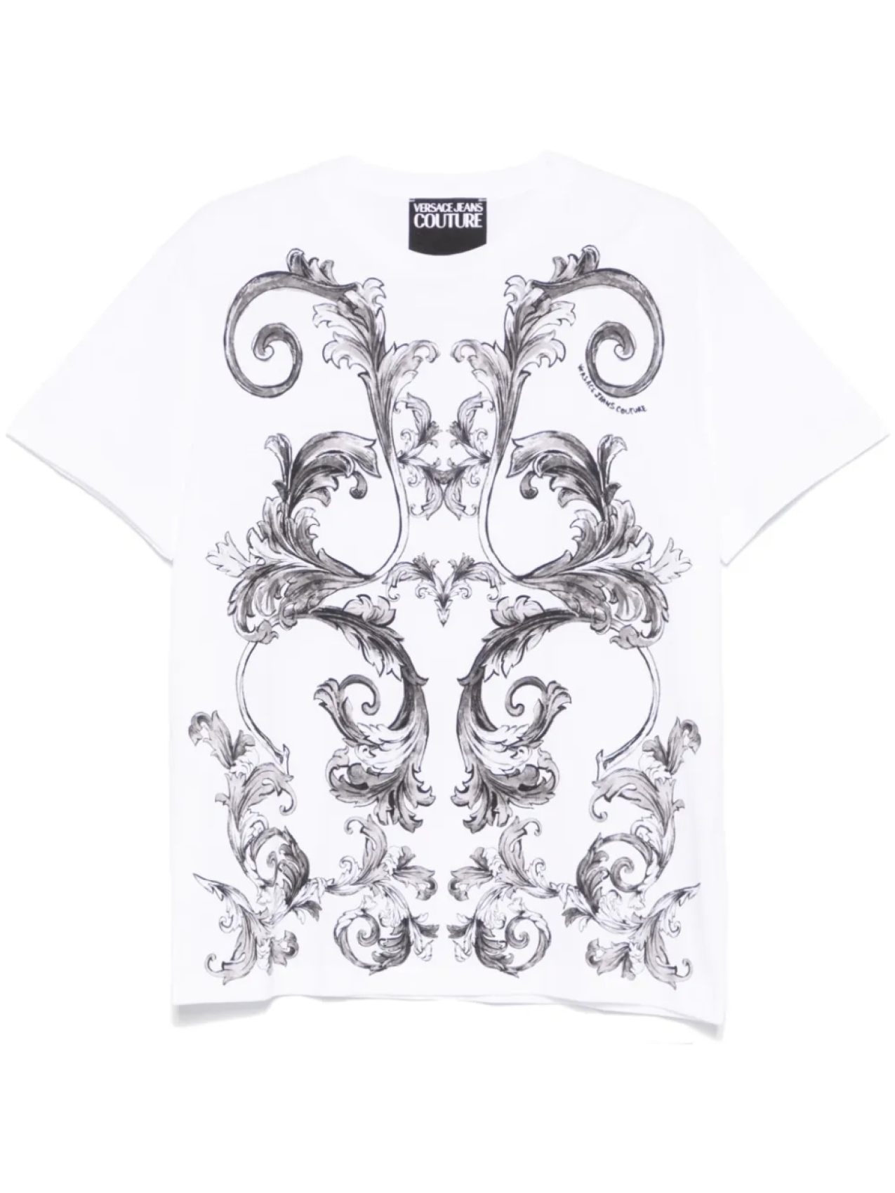 

Футболка Versace Jeans Couture Outline Barocco, белый