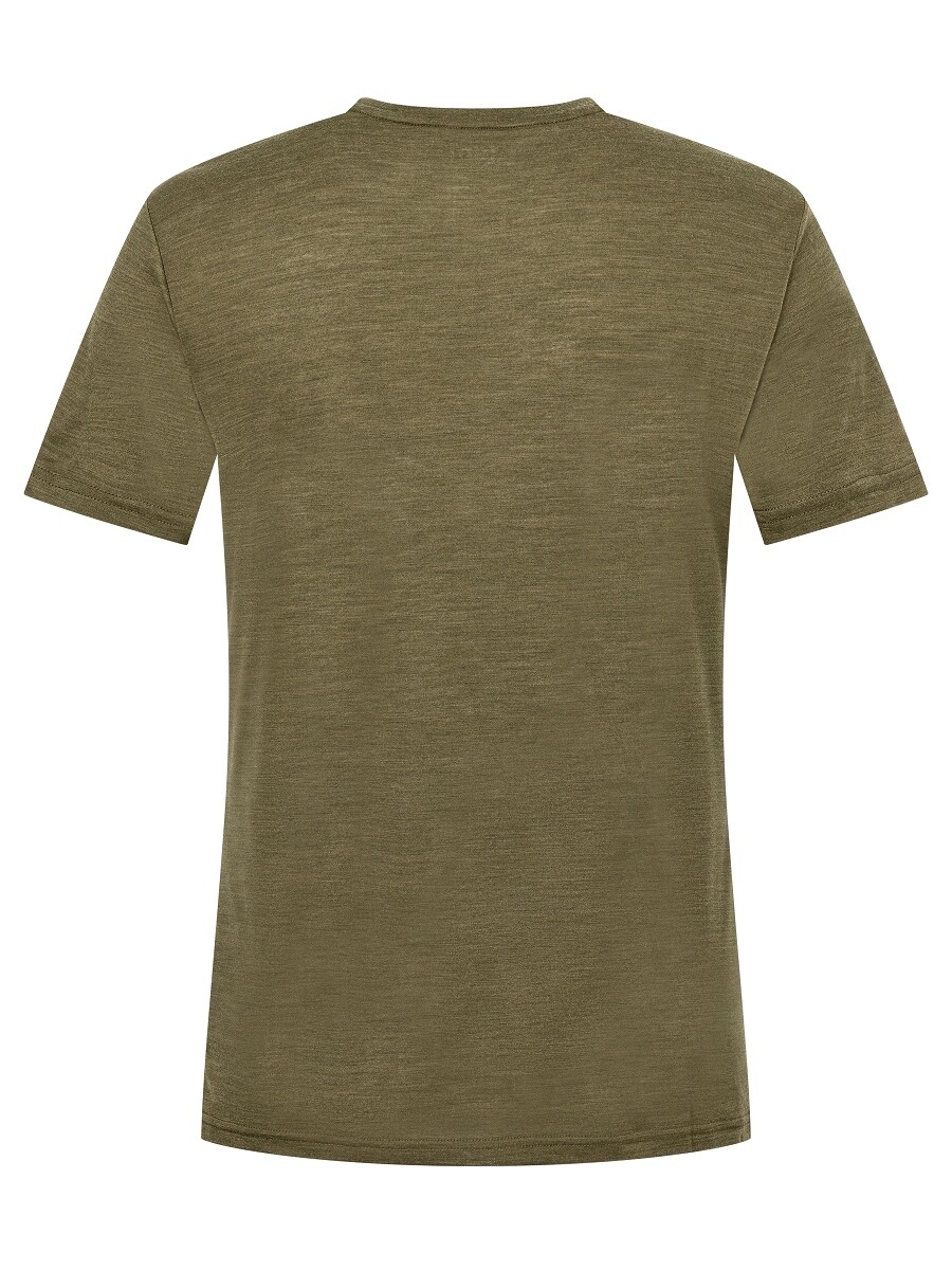 

Рубашка super.natural Merino T Shirt, цвет olivgrün