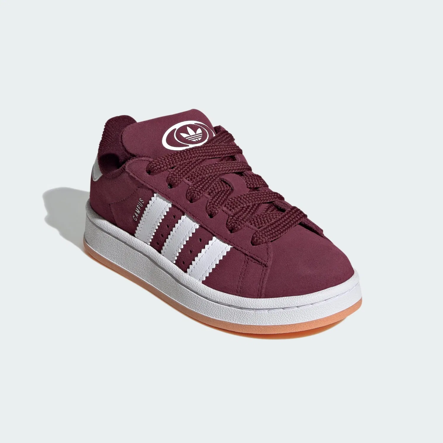 Кроссовки Adidas Originals Campus 00s бордового цвета — фото 4