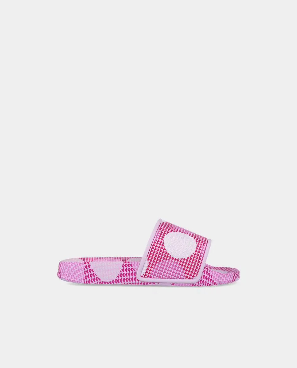 

Шлепанцы для девочек для пляжа и бассейна с принтом в виде сердца Agatha Ruiz de la Prada, розовый
