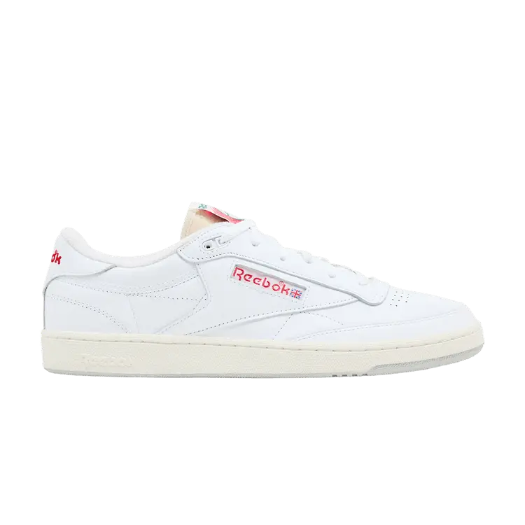 

Кроссовки Reebok Club C 85 Vintage 'White Vector Red', белый