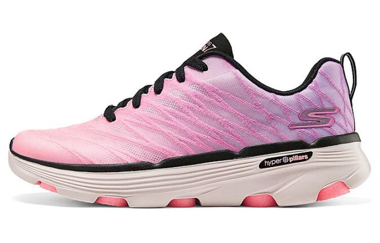 

Кроссовки женские с низким верхом, черные/розовые Skechers