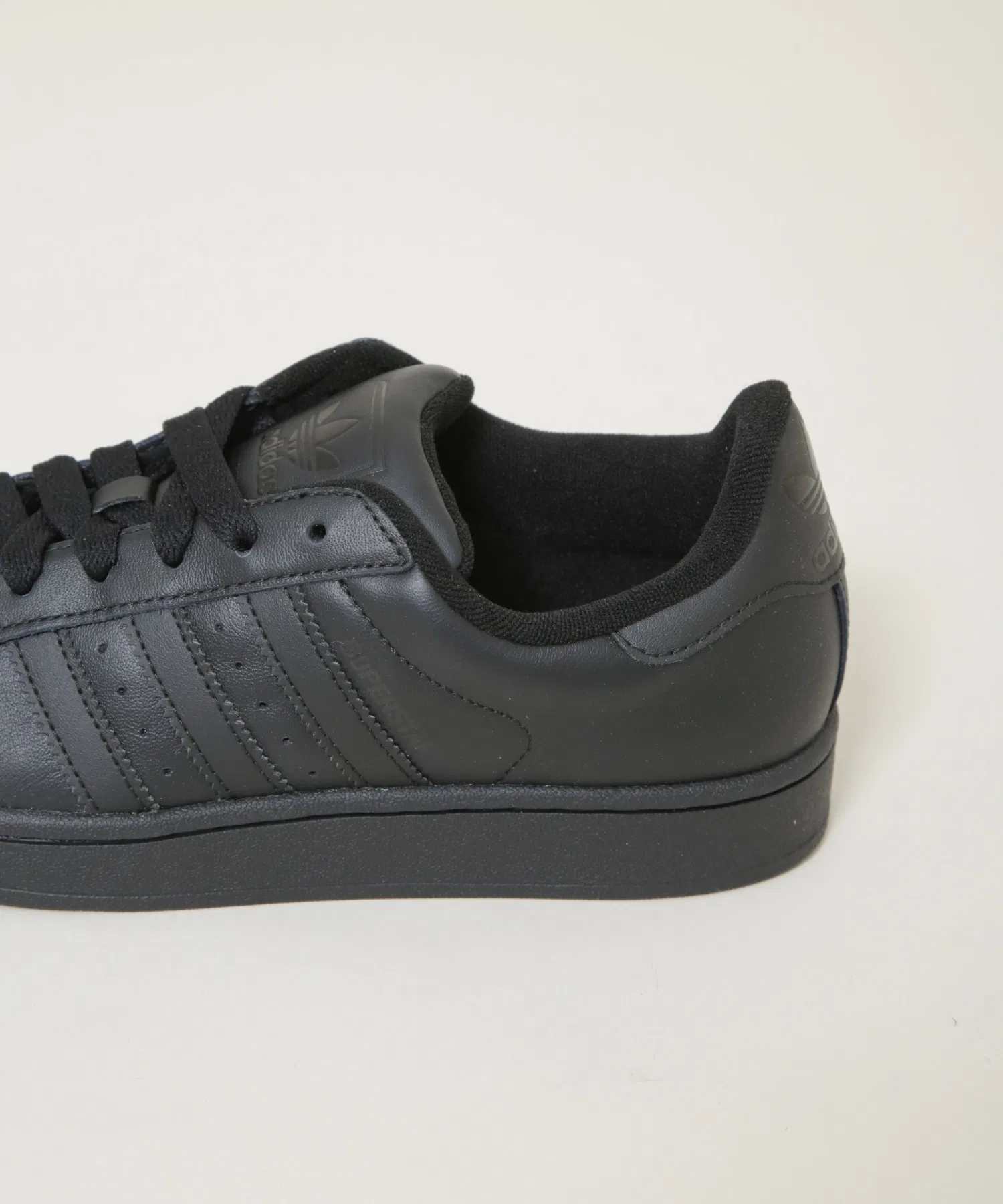 Унисекс кроссовки SUPERSTAR II adidas чёрные — фото 3