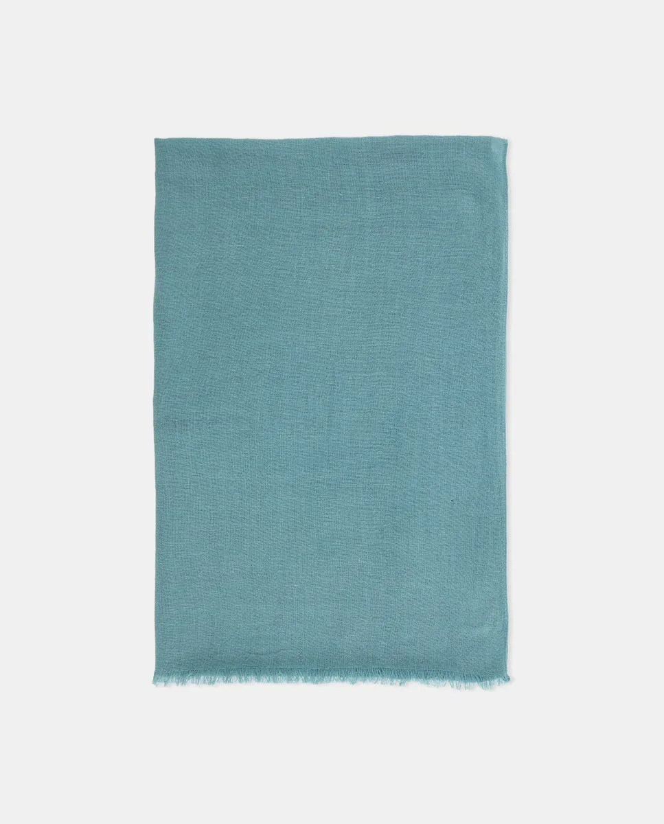 

Простой женский шарф Southern Cotton, цвет Verde Pato