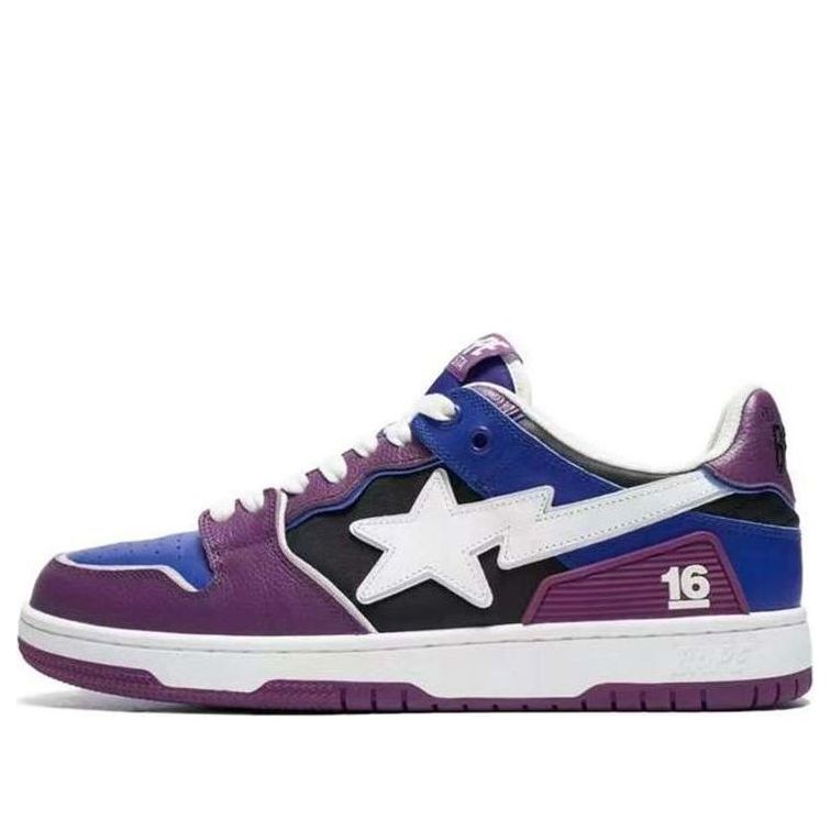 

Кроссовки A BATHING APE Sk8 Sta 'Purple Blue'