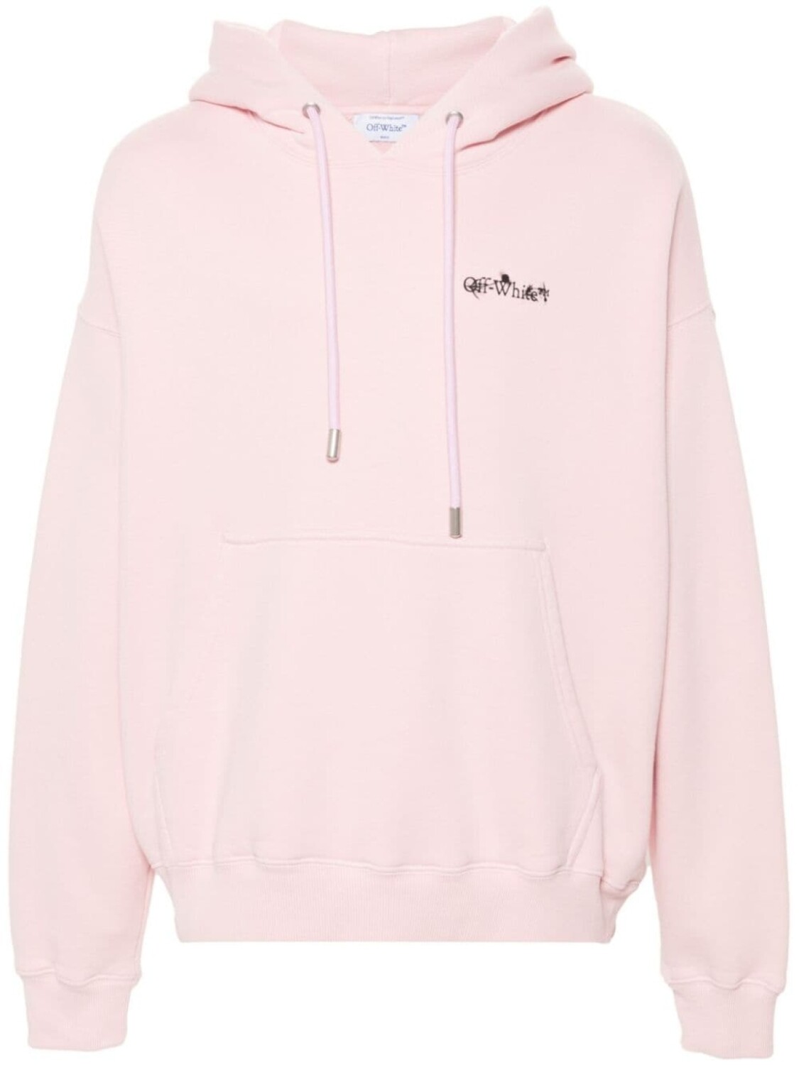 

Off-White худи с логотипом, розовый