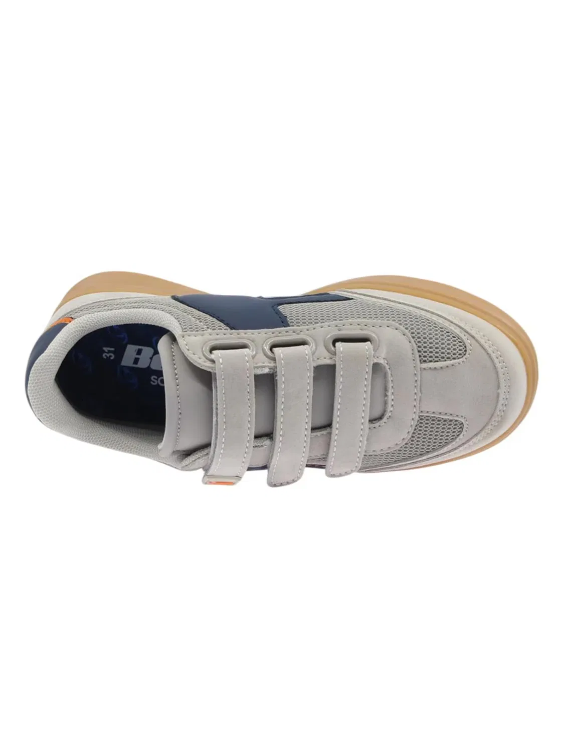 Кроссовки Beppi в стиле Casual Shoe серого цвета — фото 4