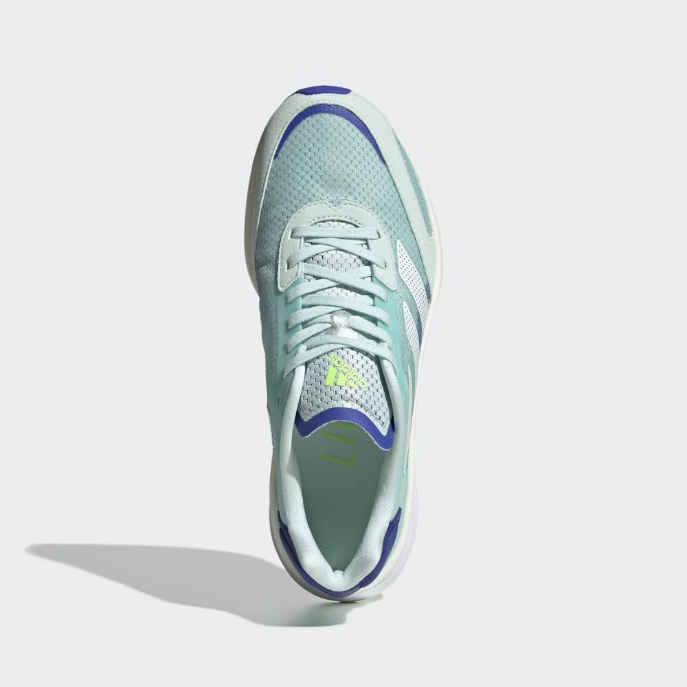 Мужские беговые кроссовки adidas Adizero Boston 10, белый — фото 4