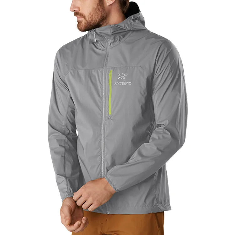 Мужская куртка Squamish с капюшоном Arcteryx, Black Sapphire/Black Sapphire — фото 4
