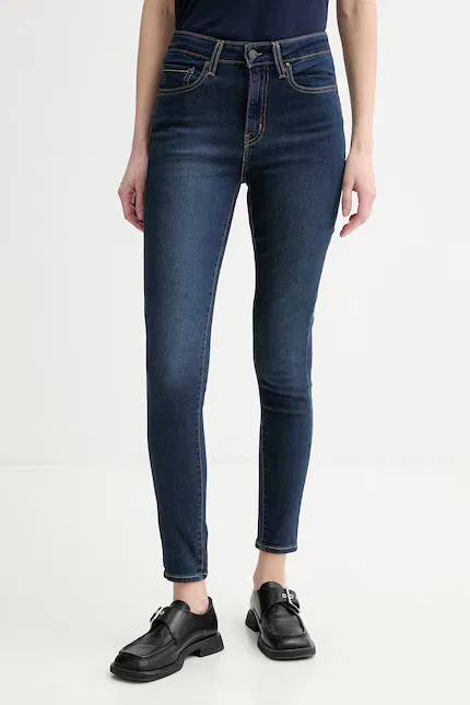 Джинсы скинни с высокой посадкой 721 High Rise скинни Levi's, синий