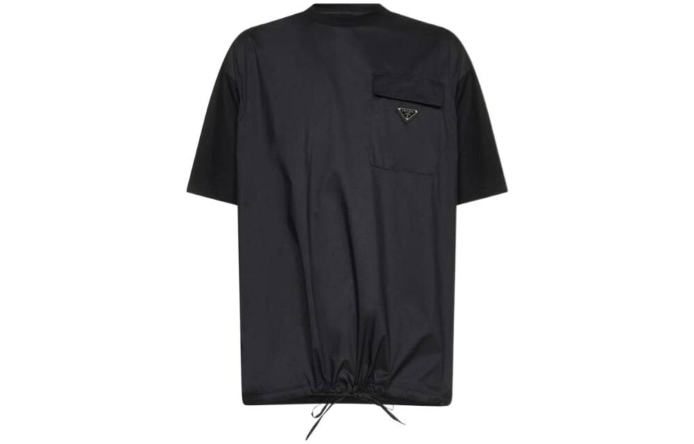 

Футболка мужская Prada с завязкой, черный