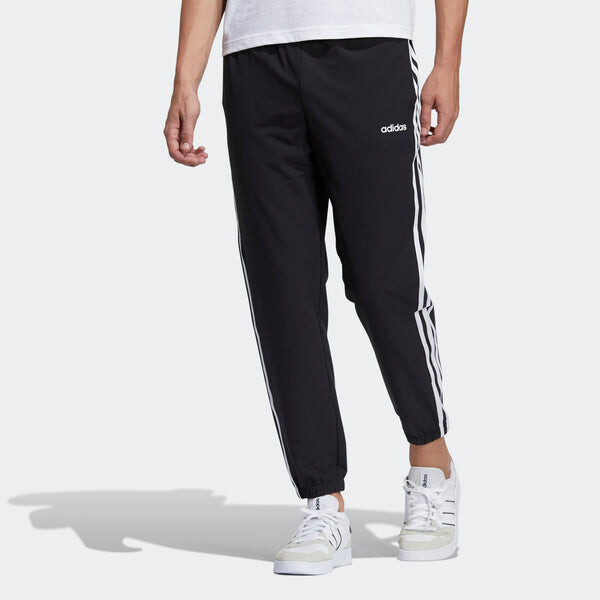 Спортивные штаны adidas neo M Ce 3s Wvn Tp Bundle Feet Sports Long Pants Black, черный — фото 2