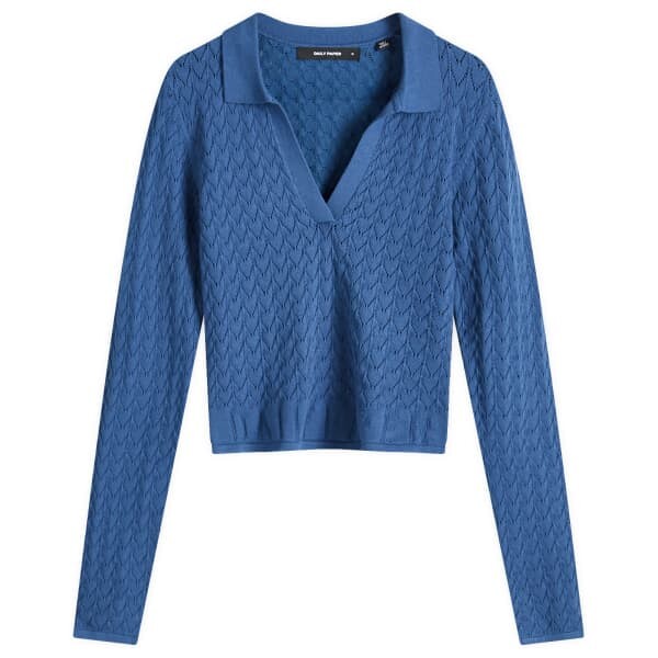 

Верхняя часть поло Ada Trigged Daily Paper, индиго