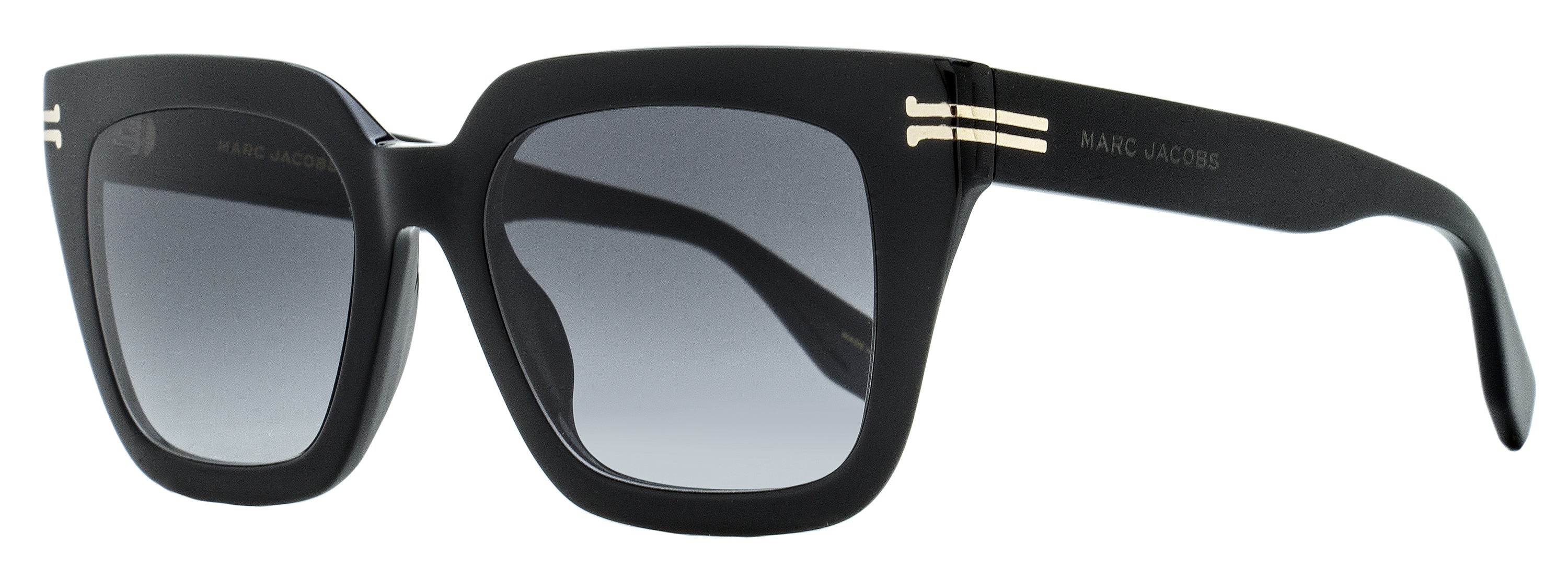 

Женские квадратные солнцезащитные очки Marc Jacobs MJ 1083/S 8079O черные/золотые 52 мм