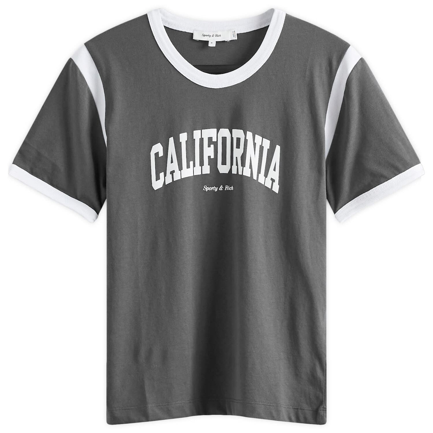 

Футболка Sporty & Rich Califronia Sports T-Shirt, цвет Faded Black