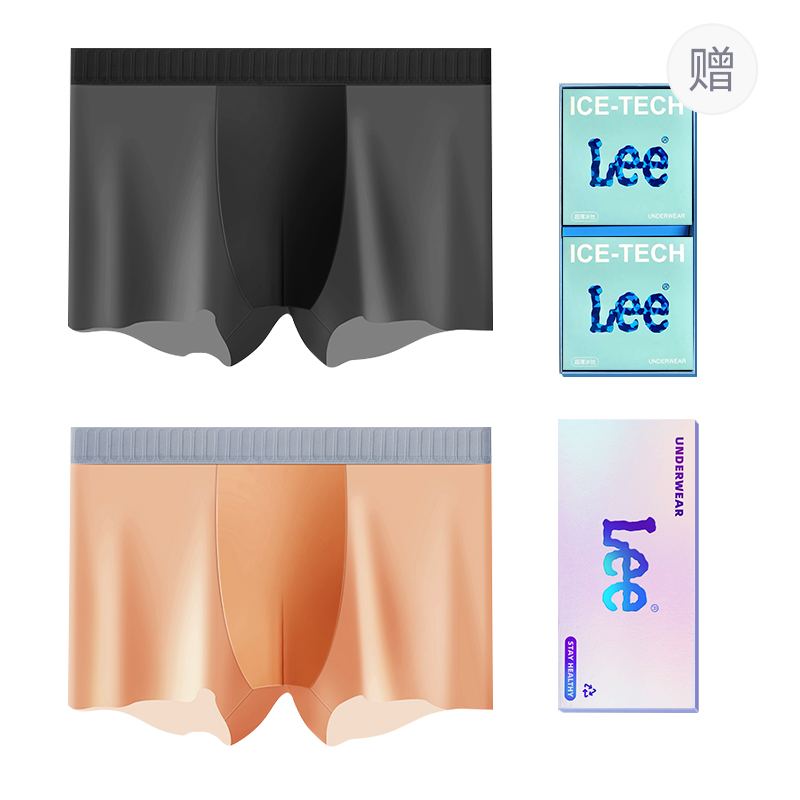 

Классические 101 трусы мужские подарочный набор из 2 полосок Lee, оранжевый