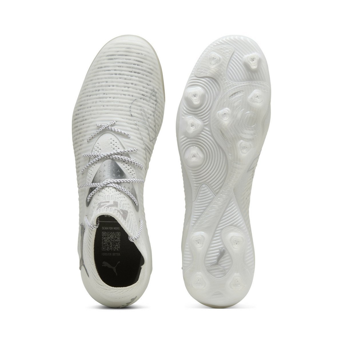 Мужские футбольные бутсы Future 8 Ultimate AG PUMA, PUMA White-Matt — фото 4