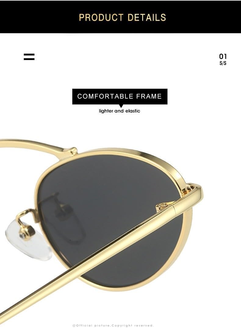 

Женские солнцезащитные очки в металлической оправе маленького размера, для активного отдыха на природе, для вождения, мужские солнцезащитные очки для покупок Generic, Green