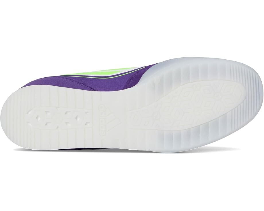 Кроссовки Unisex adidas F50 Freestyle 24 Messi Indoor, цвет White/Lucid Lemon/Unity Purple — фото 3