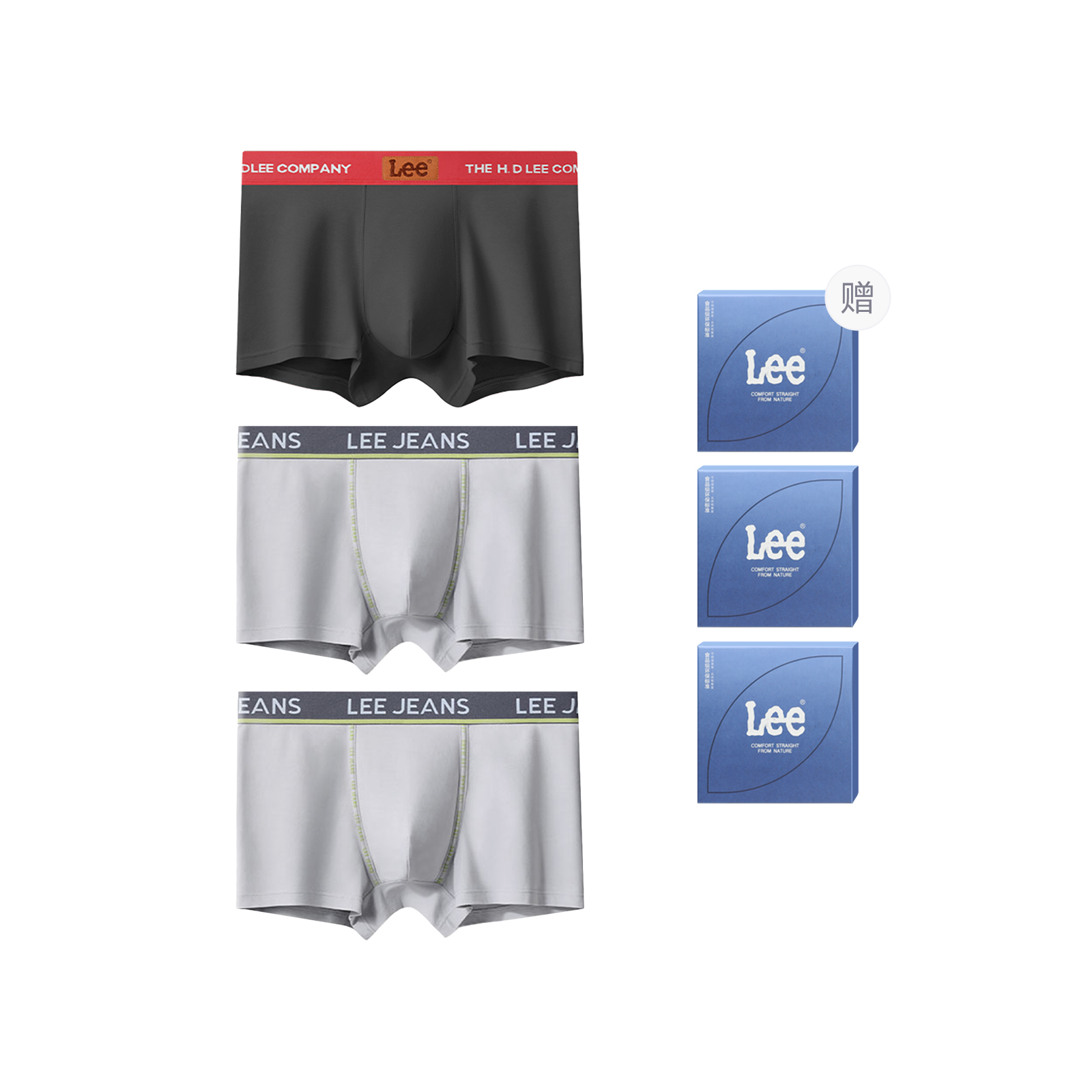 

Lee Подарочный набор мужского белья Brilliant, 3 штуки