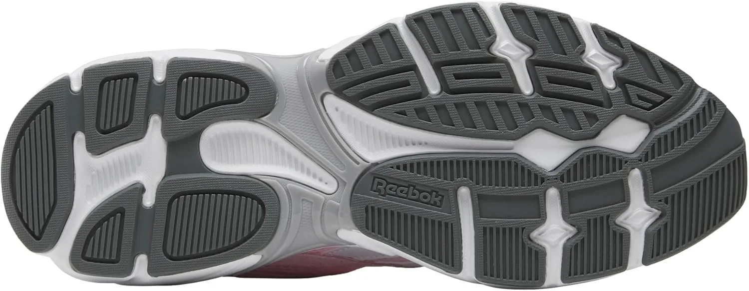 Кроссовки Reebok Unisex Road Prime, белый/розовый — фото 4