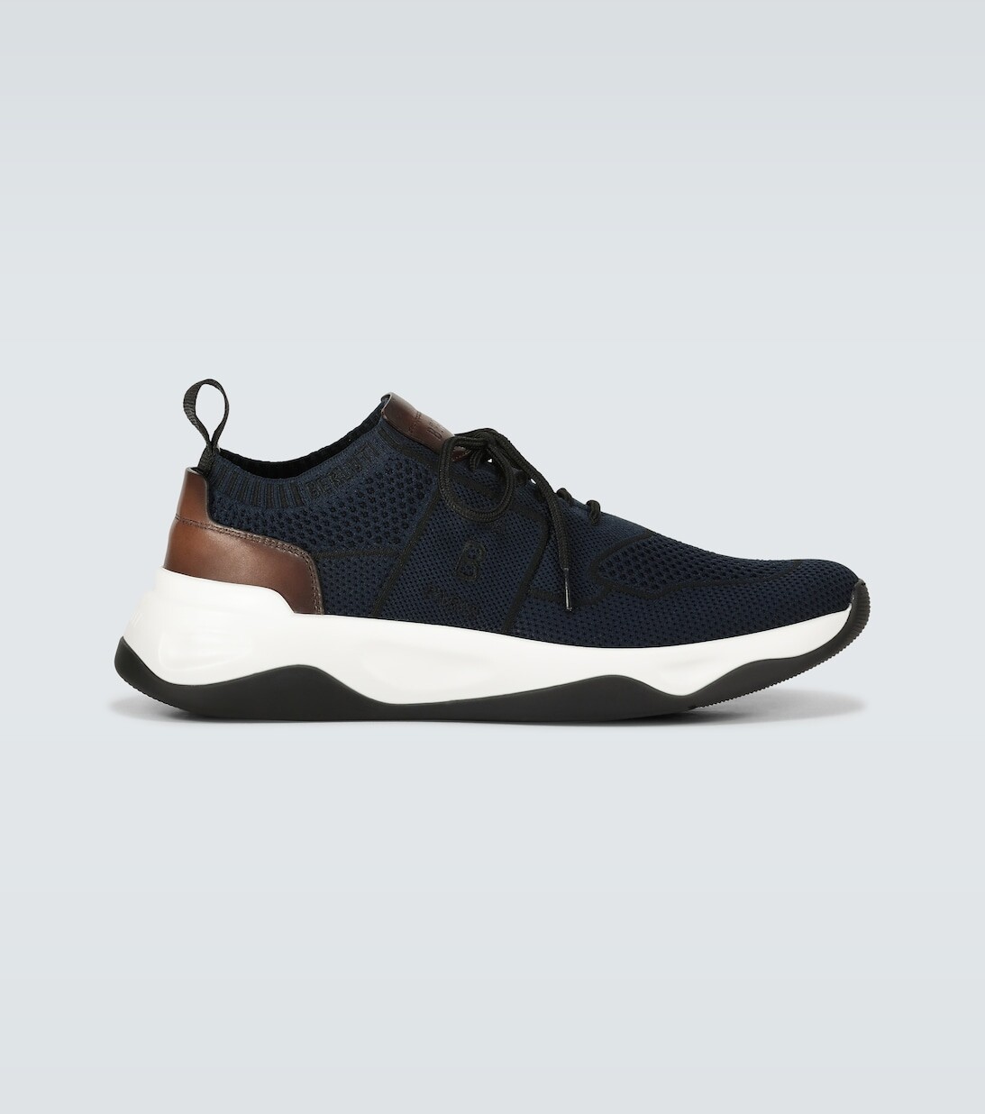 

Кроссовки Shadow из трикотажа Berluti, синий