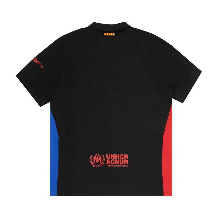 Джерси Nike FC Barcelona x Cactus Jack 2024/25 Match Away Jersey, Black — фото 2