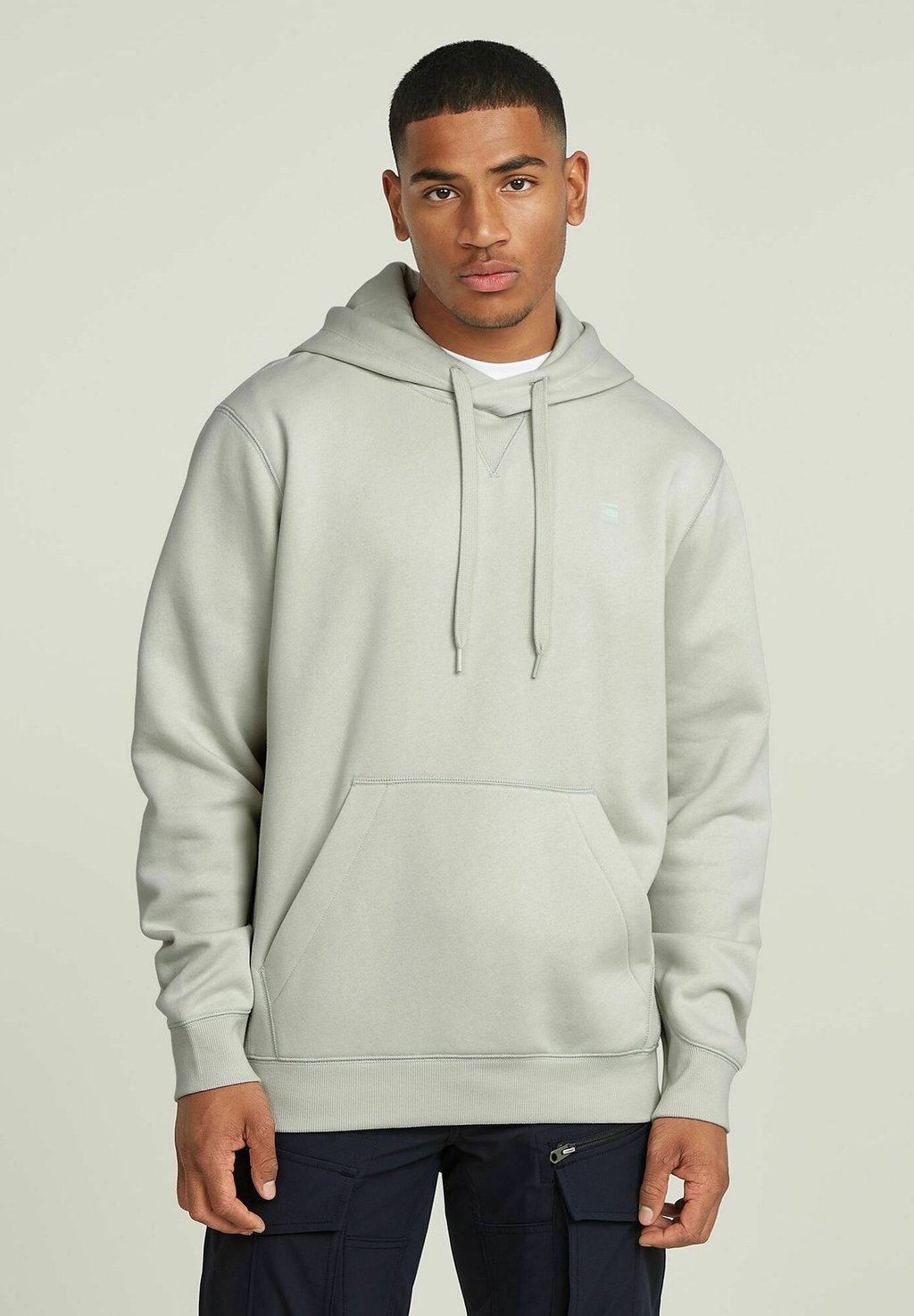 

Толстовка с капюшоном PREMIUM CORE - Sweatshirt G-STAR, серый