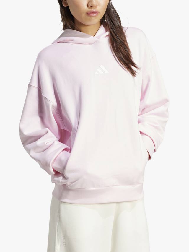 

Женский худи All SZN из френч-тери свободного кроя adidas, Pink