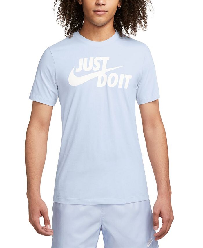 

Мужская спортивная одежда Футболка Just Do It Nike, серый