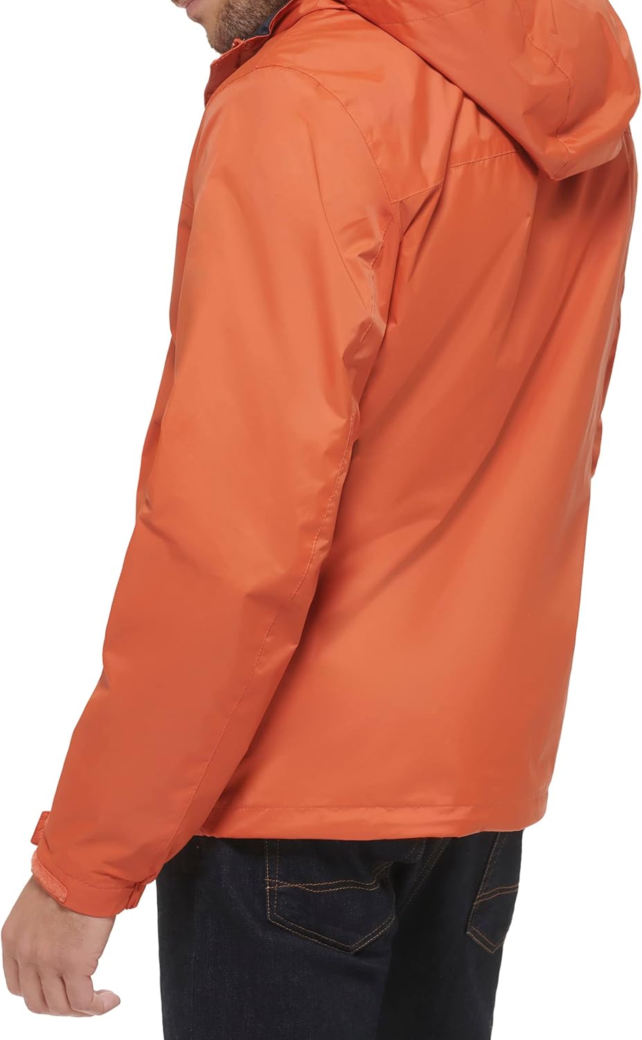 

Мужская легкая дышащая водонепроницаемая куртка с капюшоном Tommy Hilfiger, Burnt Orange