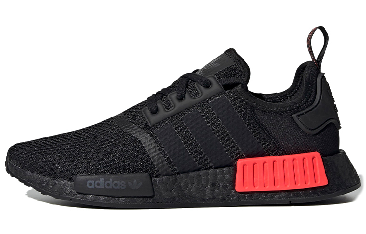 

Кроссовки Adidas Originals Nmd R1 Core Black Solar Red 2020, Серый, Кроссовки Adidas Originals Nmd R1 Core Black Solar Red 2020