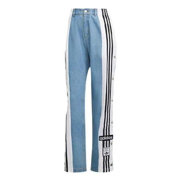 

Брюки denim adibreak pants 'blue white' Adidas, синий