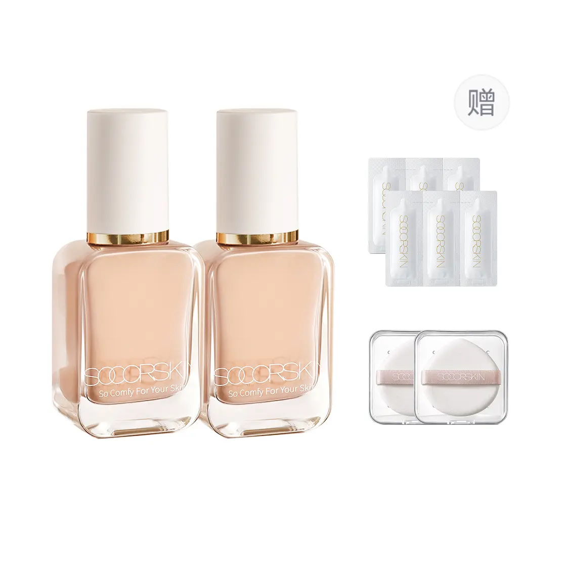 

SOCORSKIN Туманное облако пастельно-розовый крем Natural для длительного увлажнения и осветления тона кожи 30мл