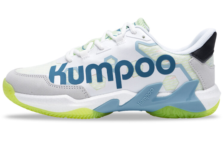 

Кроссовки KUMPOO Yufeng Badminton Shoes Unisex Low-top Gray/Blue, светло-серый