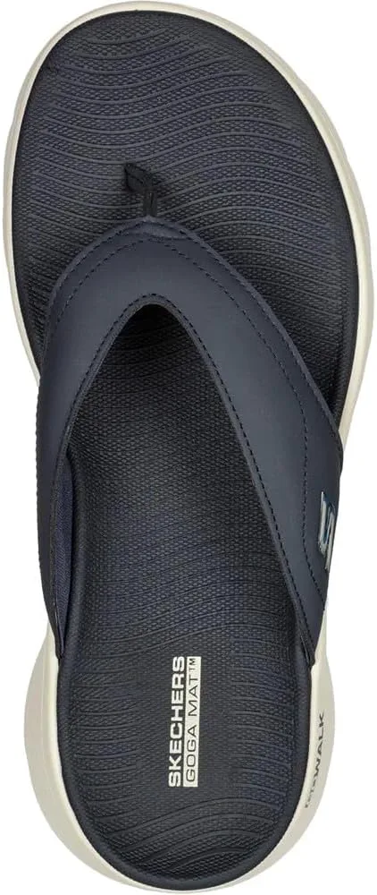 Мужские сандалии Skechers Go Walk Flex - Валлейхо, темно-синий — фото 3