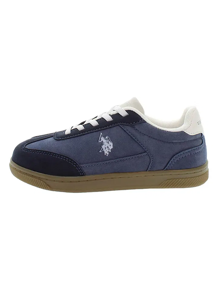 Кроссовки на шнуровке, U.S. Polo Assn., темно-синий