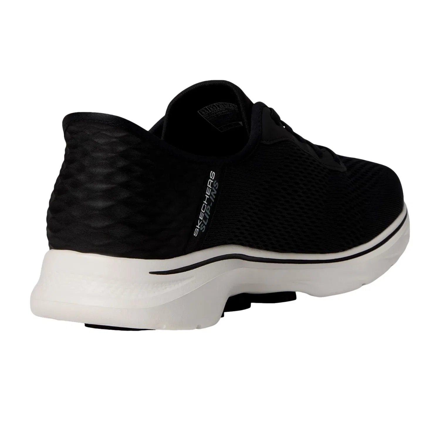 Кроссовки Skechers Go Walk 7 - Free Hand 2 черно-белые 216648WW-BKW мужские — фото 4