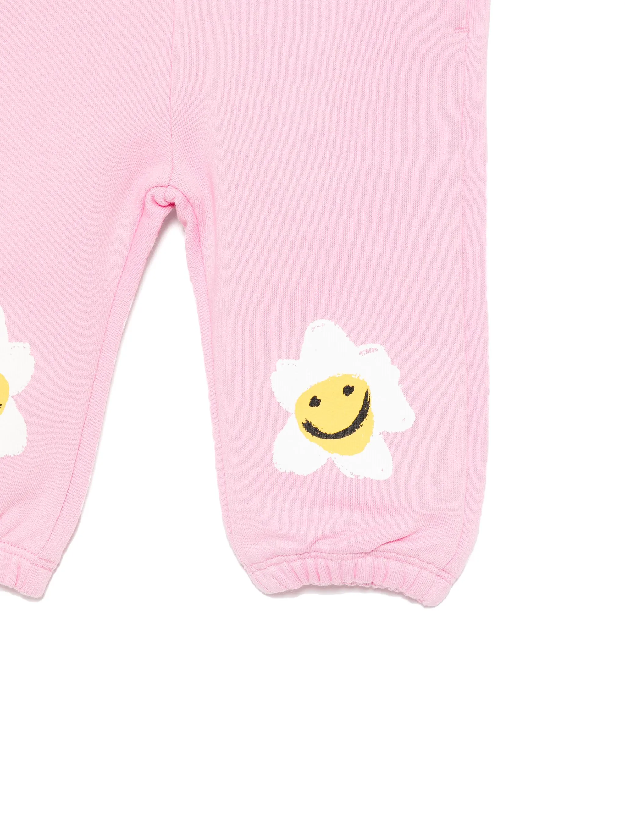 Брюки с графичным принтом Stella Mccartney Kids, розовый — фото 3