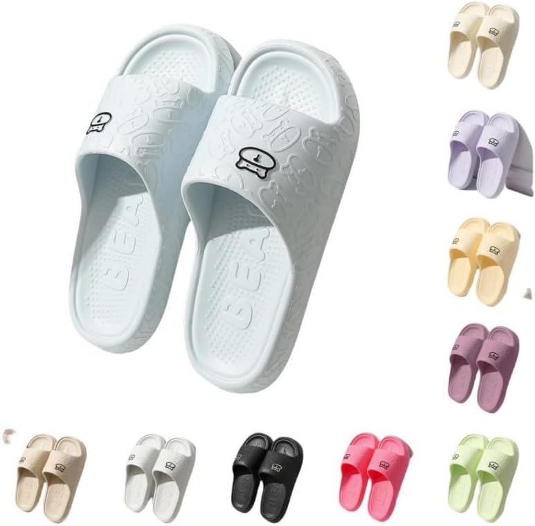 

Милые шлепанцы с медвежонком для женщин Albiva, синий