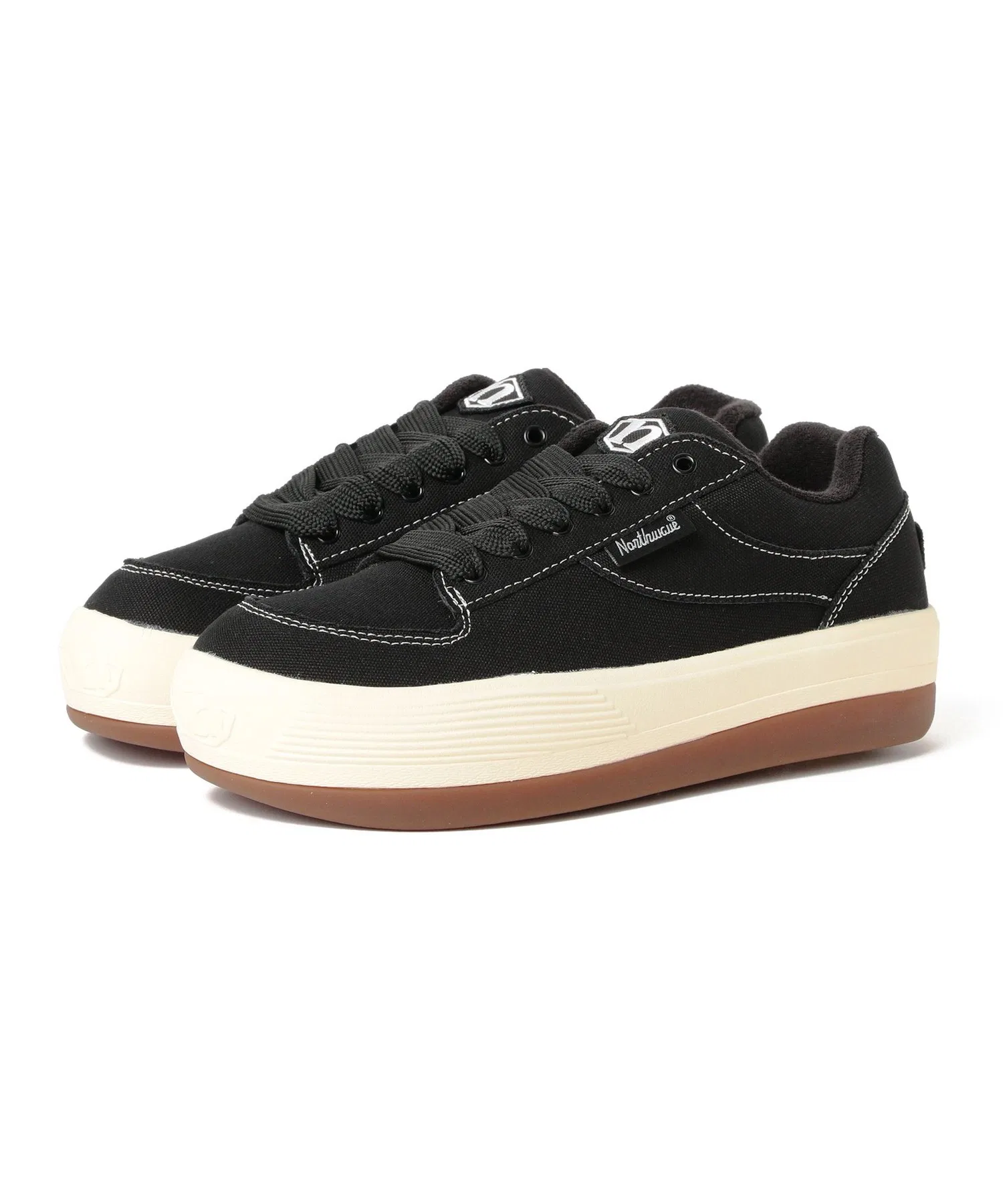 Мужские кеды из канваса ESPRESSO CANVAS NORTHWAVE чёрные