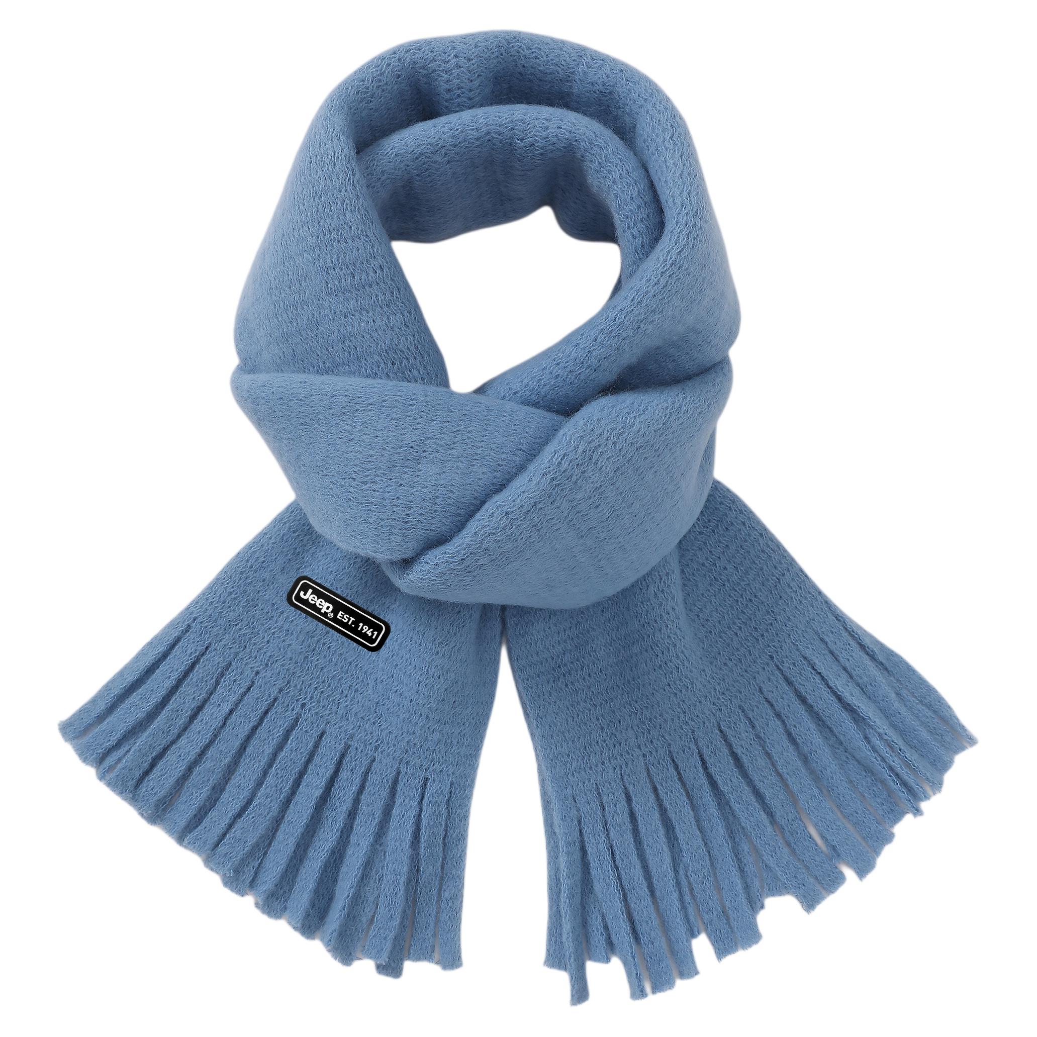 

Акриловые вязаные шарфы Unisex Jeep, синий