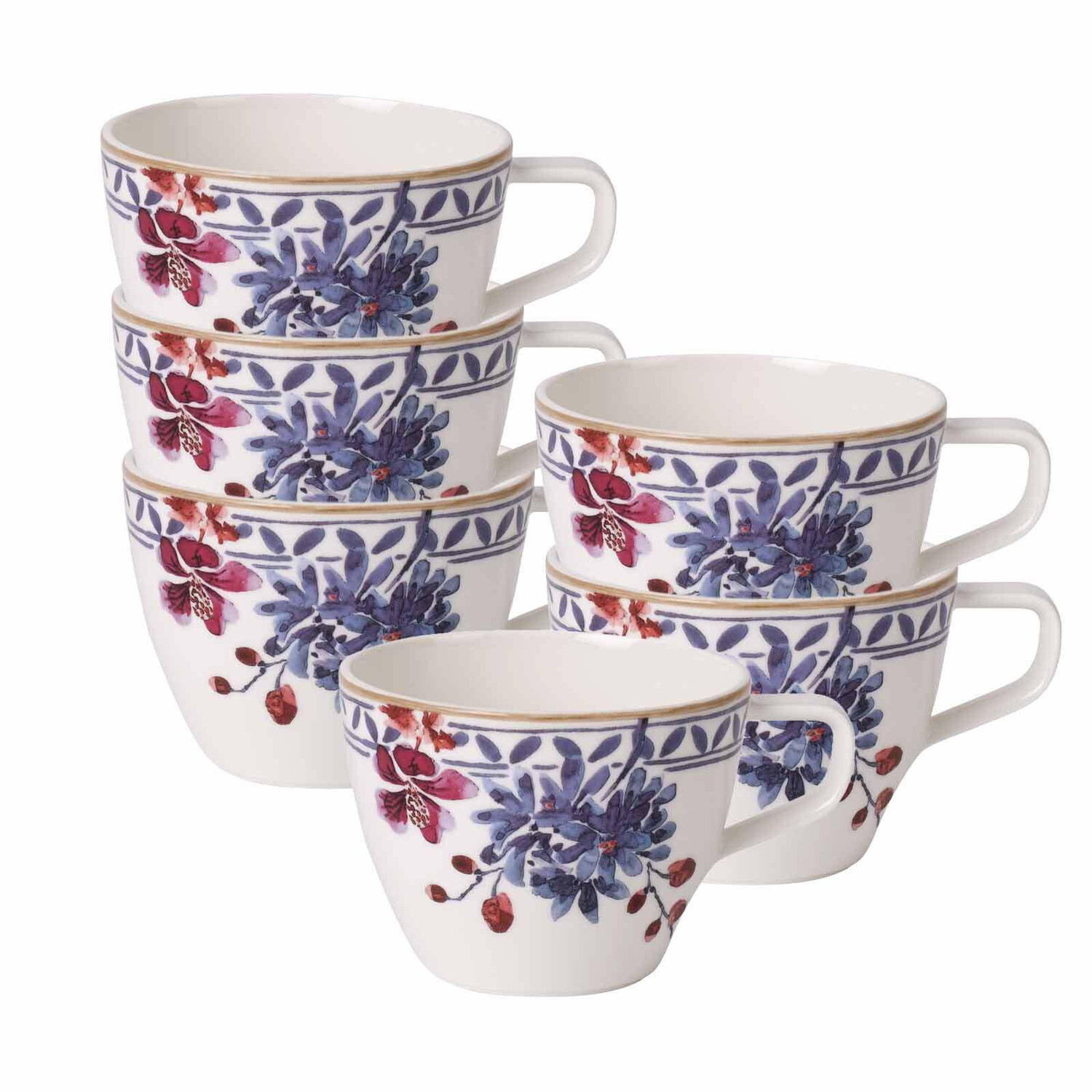 

Кофейные чашки Villeroy & Boch, 0,17 л, многоцветный