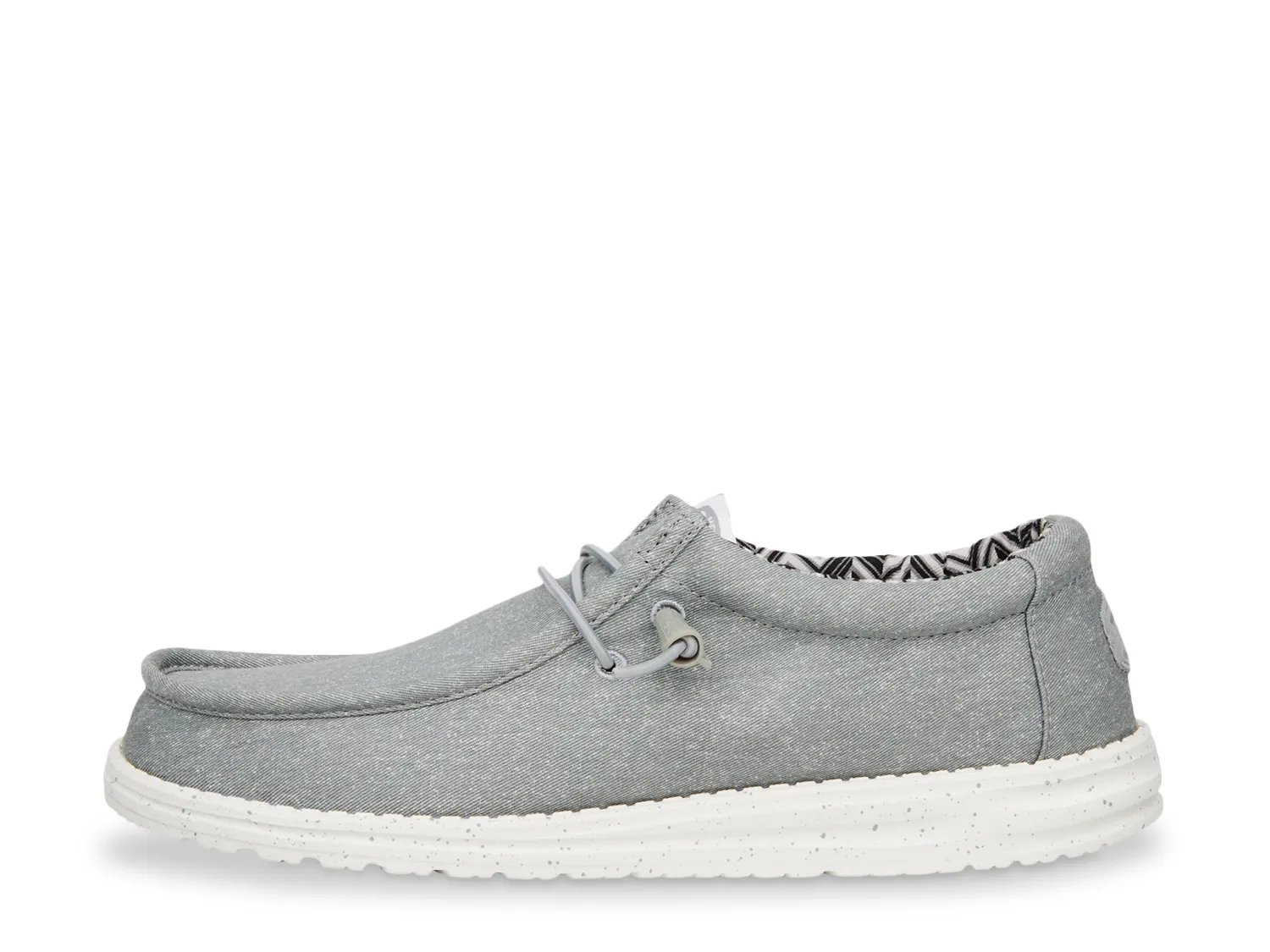 Слипоны HEYDUDE Wally Stretch Slip-On - Men's, светло-серый — фото 4