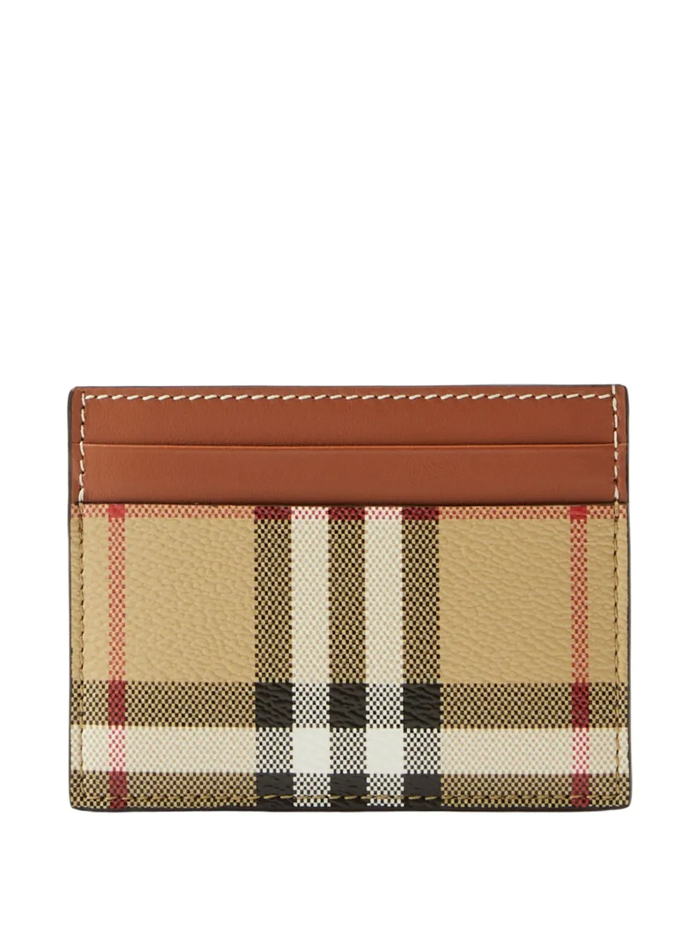

Кардхолдер в клетку Vintage Check BURBERRY, нейтральный